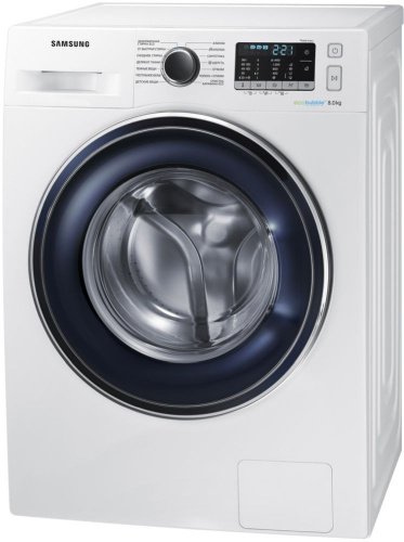 Стиральная машина Samsung WW80J5545FW/LP класс: A загр.фронтальная макс.:8кг белый фото 3