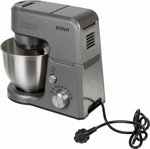 Кухонная машина Kitfort KT-1366-2 планетар.вращ. 1000Вт серый фото 8