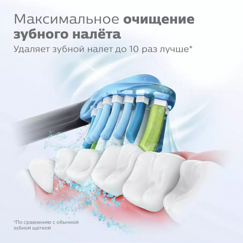 Насадка для зубных щеток Philips Sonicare HX9044/33 C3 Premium Plaque Defence (упак.:4шт) со всеми взрослыми щетками Philips Sonicare фото 8