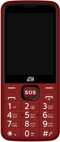 Мобильный телефон ARK Power 4 32Mb красный моноблок 2Sim 2.8" 240x320 Mocor 0.3Mpix GSM900/1800 MP3 FM microSD max32Gb