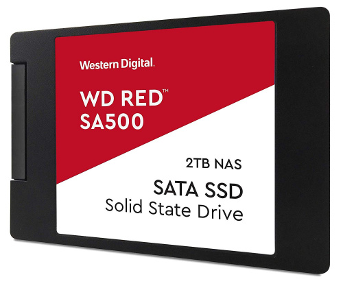 Накопитель SSD WD Original SATA III 2Tb WDS200T1R0A Red SA500 2.5" фото 3