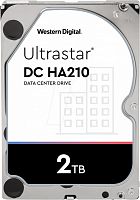 Жесткий диск WD Original SATA-III 2Tb 1W10002 HUS722T2TALA604 Ultrastar DC HA210 (7200rpm) 128Mb 3.5"