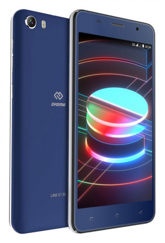 Смартфон Digma X1 3G Linx 16Gb 1Gb темно-синий моноблок 3G 2Sim 5" 720x1280 Android 8.1 8Mpix 802.11 b/g/n GPS GSM900/1800 GSM1900 TouchSc MP3 FM microSDHC max64Gb фото 4