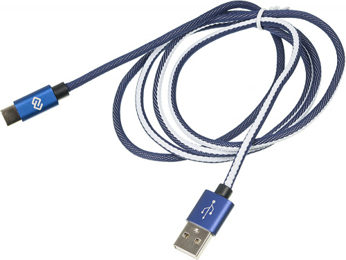 Кабель Digma USB A(m) USB Type-C (m) 1.2м синий