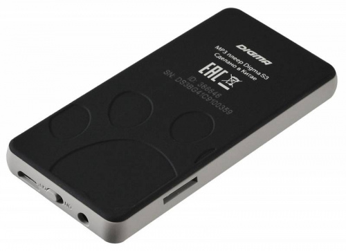 Плеер Flash Digma S3 4Gb черный/серый/1.8"/FM/microSD фото 7