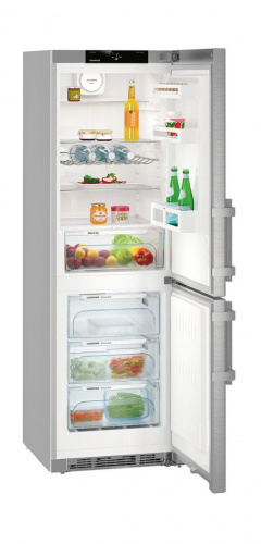 Холодильник Liebherr CNef 4335 серебристый (двухкамерный) фото 2