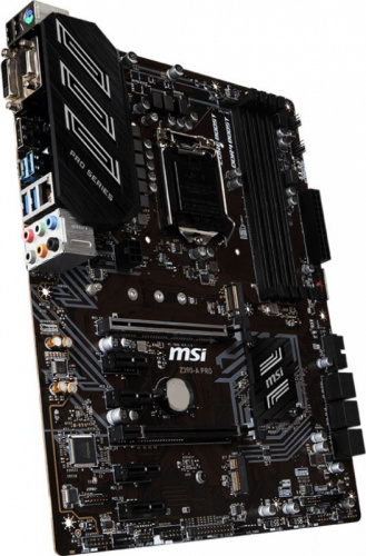 Материнская плата MSI Z390-A PRO Soc-1151v2 Intel Z390 4xDDR4 ATX AC`97 8ch(7.1) GbLAN RAID+VGA+DVI+DP фото 5
