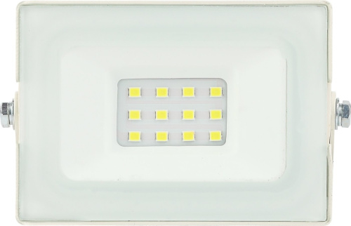 Прожектор уличный Эра Eco Slim LPR-031-0-65K-010 светодиодный 10Вт корп.мет.белый (Б0043569) фото 8