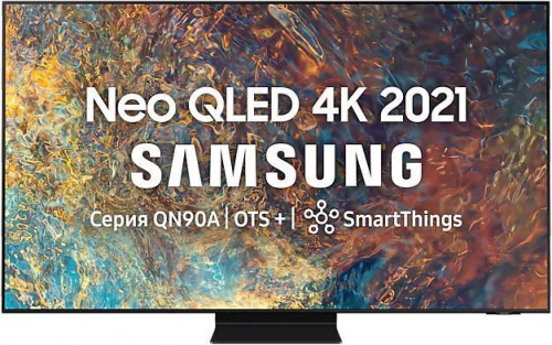 Телевизор QLED Samsung 43" QE43QN90AAUXRU 9 черный Ultra HD 120Hz DVB-T2 DVB-C DVB-S2 USB WiFi Smart TV (RUS) фото 11