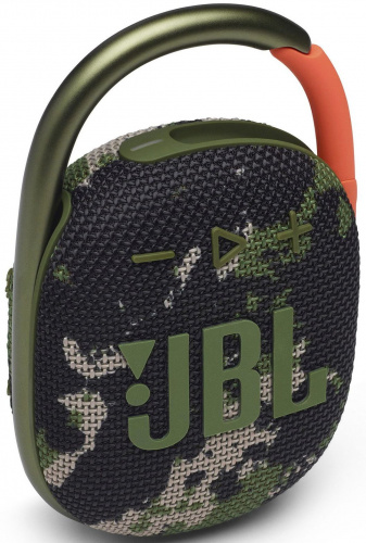 Колонка порт. JBL Clip 4 камуфляж 5W 1.0 BT 15м 500mAh (JBLCLIP4SQUAD) фото 10