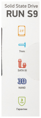 Накопитель SSD Digma SATA-III 1TB DGSR2001TS93T Run S9 2.5" фото 11