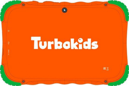 Планшет Turbo TurboKids S5 RK3326 (1.5) 4C/RAM1Gb/ROM16Gb 7" IPS 1024x600/Android 8.1/оранжевый/2Mpix/0.3Mpix/BT/WiFi/Touch/microSD 32Gb/minUSB/3000mAh фото 4