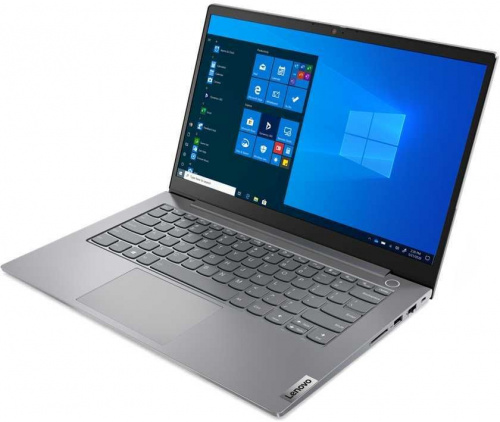 Ноутбук Lenovo Thinkbook 14 G2 ITL Core i5 1135G7/16Gb/SSD512Gb/Intel Iris Xe graphics/14"/IPS/FHD (1920x1080)/Windows 10 Professional 64/grey/WiFi/BT/Cam фото 4