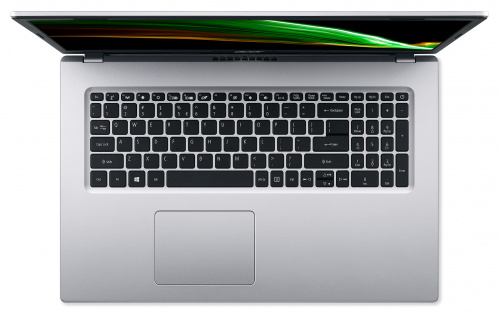 Ноутбук Acer Aspire 3 A317-53G-53MJ Core i5 1135G7 16Gb SSD512Gb NVIDIA GeForce MX350 2Gb 17.3" IPS FHD (1920x1080) Windows 11 Professional silver WiFi BT Cam фото 7