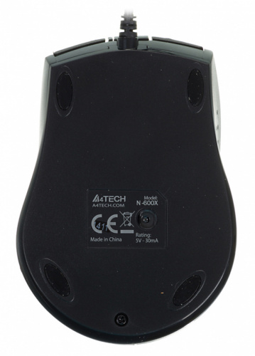 Мышь A4Tech V-Track Padless N-600X серый оптическая (1600dpi) USB (4but) фото 7