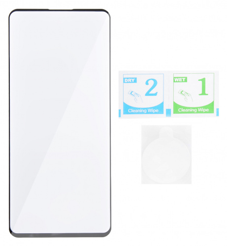 Защитное стекло для экрана Digma 2.5D черный для Xiaomi Poco F3 2.5D 1шт. (DGG2XPF3AA) фото 5