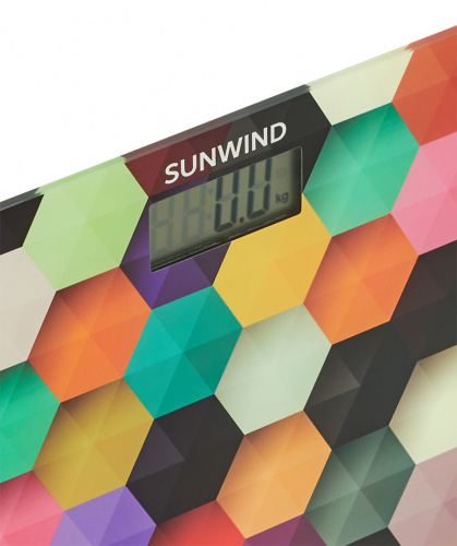 Весы напольные электронные SunWind SSB053 макс.180кг рисунок фото 7