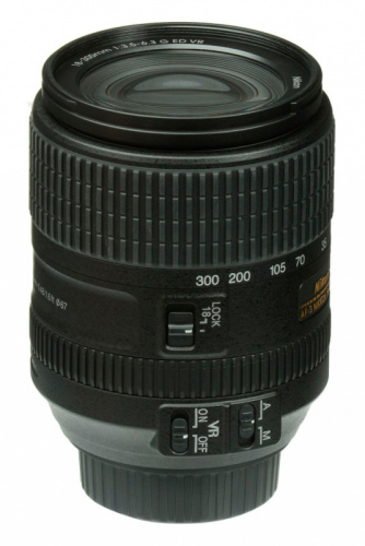 Объектив Nikon AF-S DX Nikkor ED VR (JAA821DA) 18-300мм f/3.5-6.3 черный фото 3