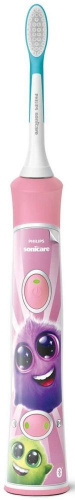 Зубная щетка электрическая Philips Sonicare For Kids HX6352/42 розовый фото 3
