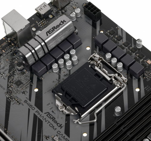 Материнская плата Asrock B460 PHANTOM GAMING 4 Soc-1200 Intel B460 4xDDR4 ATX AC`97 8ch(7.1) GbLAN RAID+HDMI фото 8