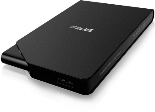 Жесткий диск Silicon Power USB 3.0 500Gb SP500GBPHDS03S3K S03 Stream 2.5" черный фото 3