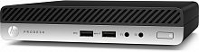 ПК HP ProDesk 405 G4 Mini Ryzen 3 PRO 2200GE (3.2)/4Gb/1Tb 7.2k/Vega 8/Windows 10 Professional 64/GbitEth/65W/клавиатура/мышь/черный