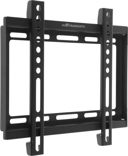 Кронштейн для телевизора Ultramounts UM811F черный 17"-43" макс.35кг настенный фиксированный фото 2