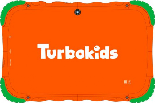 Планшет Turbo TurboKids S5 Cortex A7/RAM1Gb/ROM16/7"/WiFi/BT/2Mpix/0.3Mpix/Android 7.1/оранжевый фото 2