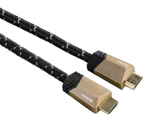 Кабель аудио-видео Hama Ultra High Speed 8K HDMI (m)/HDMI (m) 3м. Позолоченные контакты черный 5зв (00122187)