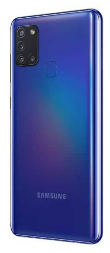 Смартфон Samsung SM-A217F Galaxy A21s 32Gb 3Gb синий моноблок 3G 4G 2Sim 6.5" 720x1600 Android 10 48Mpix 802.11 a/b/g/n/ac NFC GPS GSM900/1800 GSM1900 TouchSc MP3 microSD max512Gb фото 3