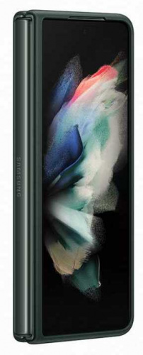 Чехол (клип-кейс) Samsung для Samsung Galaxy Z Fold3 Leather Cover зеленый (EF-VF926LGEGRU) фото 3
