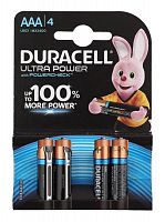 Батарея Duracell Ultra Power LR03-4BL MX2400 AAA (4шт)