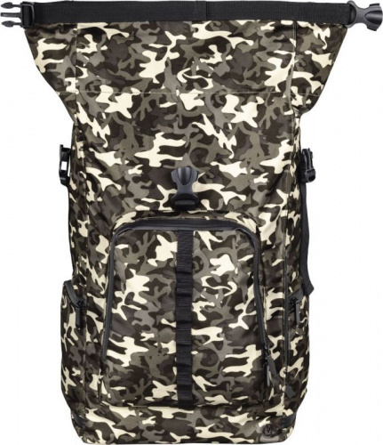 Рюкзак для ноутбука 15.6" Hama Roll-Top камуфляж/коричневый нейлон (00101819) фото 7