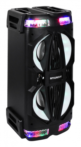 Минисистема Hyundai H-MAC200 черный 45Вт/FM/USB/BT/SD/MMC фото 8