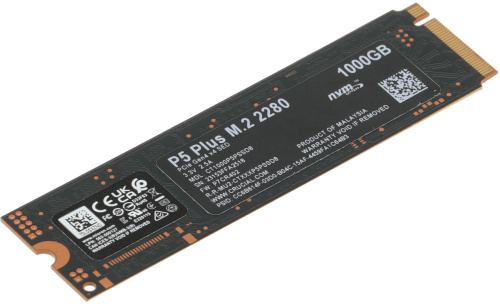 Накопитель SSD Crucial PCI-E x4 1Tb CT1000P5PSSD8 P5 Plus M.2 2280 фото 4