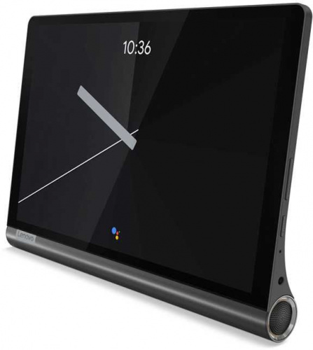 Планшет Lenovo Yoga Smart Tab YT-X705F Snapdragon 439 (2.0) 8C/RAM4Gb/ROM64Gb 10.1" IPS 1920x1200/Android 9.0/темно-серый/8Mpix/5Mpix/BT/WiFi/Touch/microSD 128Gb/7000mAh/10hr