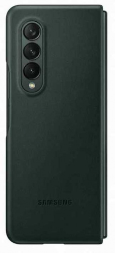 Чехол (клип-кейс) Samsung для Samsung Galaxy Z Fold3 Leather Cover зеленый (EF-VF926LGEGRU) фото 7