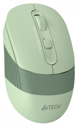 Мышь A4Tech Fstyler FB10C зеленый оптическая (2000dpi) беспроводная BT/Radio USB (4but) фото 2