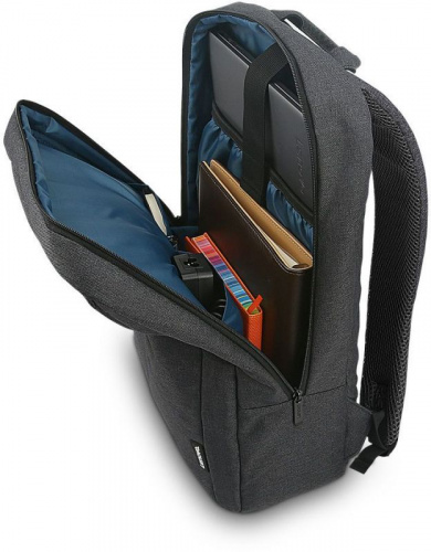 Рюкзак для ноутбука 15.6" Lenovo B210 черный полиэстер (GX40Q17225) фото 4
