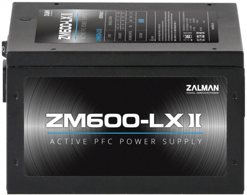 Блок питания Zalman ATX 600W ZM600-LXII 24pin APFC 120mm fan 6xSATA RTL фото 4