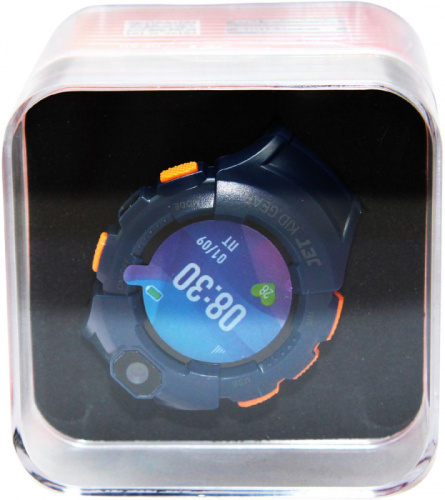 Смарт-часы Jet Kid Gear 50мм 1.44" TFT оранжевый (GEAR BLUE+ORANGE) фото 7