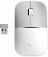Мышь HP Z3700 белый/серебристый оптическая (1200dpi) silent беспроводная USB2.0 для ноутбука (2but)