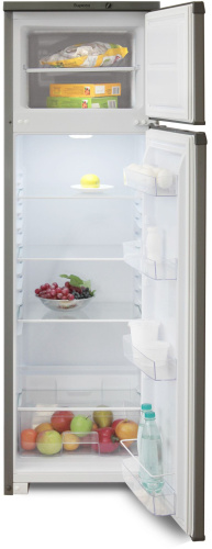 Холодильник Бирюса Б-M124 2-хкамерн. серый металлик фото 3