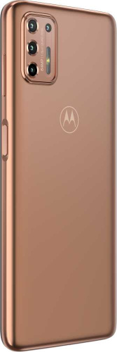 Смартфон Motorola XT2087-2 G9 Plus 128Gb 4Gb золотистый моноблок 3G 4G 2Sim 6.8" 1080x2400 Android 10 64Mpix 802.11 a/b/g/n/ac NFC GPS GSM900/1800 GSM1900 MP3 A-GPS microSD max512Gb фото 6