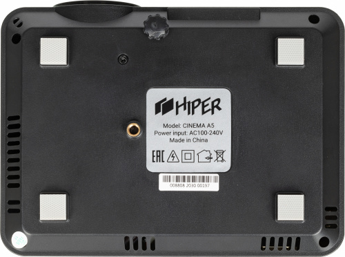 Проектор Hiper Cinema A5 Black LCD 2600Lm (800x400) 1500:1 ресурс лампы:50000часов 1xUSB typeA 1xHDMI 1кг фото 10