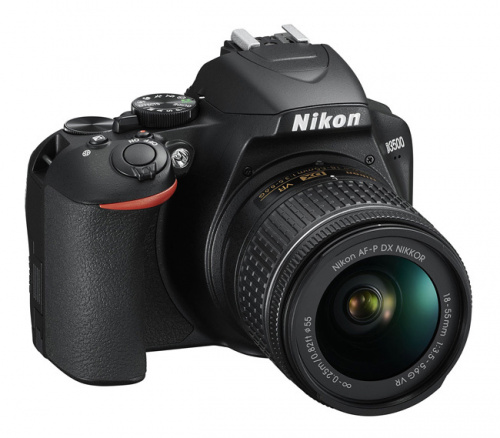 Зеркальный Фотоаппарат Nikon D3500 черный 24.2Mpix 18-55mm f/3.5-5.6 VR AF-P 3" 1080p Full HD SDXC Li-ion (с объективом) фото 9