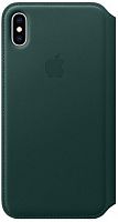 Чехол (флип-кейс) Apple для Apple iPhone XS Max Leather Folio темно-зеленый (MRX42ZM/A)