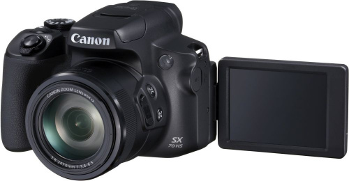 Фотоаппарат Canon PowerShot SX70 HS черный 20.3Mpix Zoom65x 3" 4K SDXC CMOS 1x2.3 IS opt turLCD rotLCD VF 10fr/s RAW 29.97fr/s HDMI/WiFi/LP-E12 фото 11