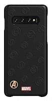 Чехол (клип-кейс) Samsung для Samsung Galaxy S10 Marvel Case AvLogo черный (GP-G973HIFGKWE)