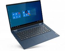 Трансформер Lenovo Thinkbook 14s Yoga ITL Core i7 1165G7/16Gb/SSD512Gb/Intel Iris Xe graphics/14"/IPS/Touch/FHD (1920x1080)/Windows 10 Professional 64/blue/WiFi/BT/Cam